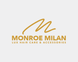 https://www.logocontest.com/public/logoimage/1597417244Monroe Milan Lux Hair Care _ Accessories.png